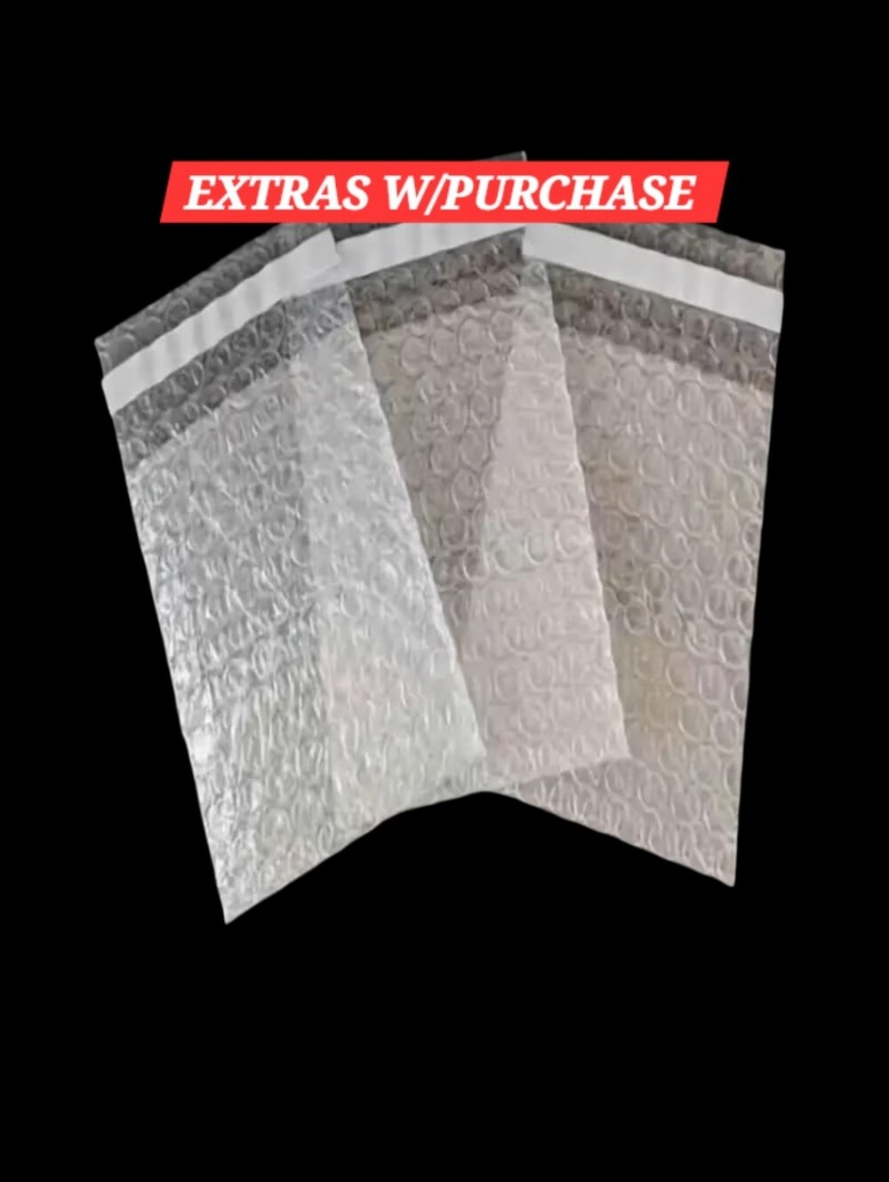 15ct. 3.5x4.7 Clear Self-Seal Bubble Bags ✨️PRICE FIRM✨️